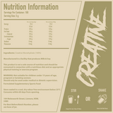 100% CREATINE MONOHYDRATE 500g